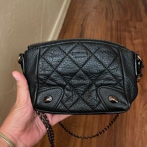 Perlina New York Little black leather purse